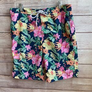 ‎CHAPS SWIM TRUNKS IN FLORAL PRINT